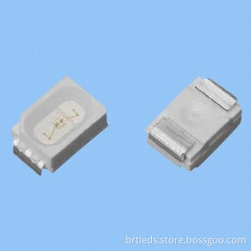 3020 LED, PLCC-2 and White Package, Blue Emitted Color, 3.0 x 2.0 x 1.3mm, Typical Lumens of 400mcd